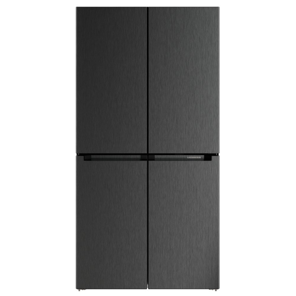 Liebherr Plus Four Door BioFresh Fridge Freezer With Ice Maker MBBSDI9024 – BLACK STEEL