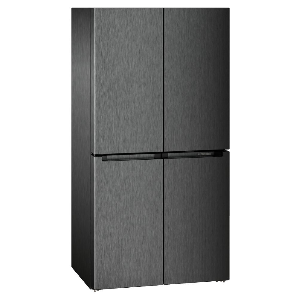 Liebherr Plus Four Door BioFresh Fridge Freezer With Ice Maker MBBSDI9024 – BLACK STEEL