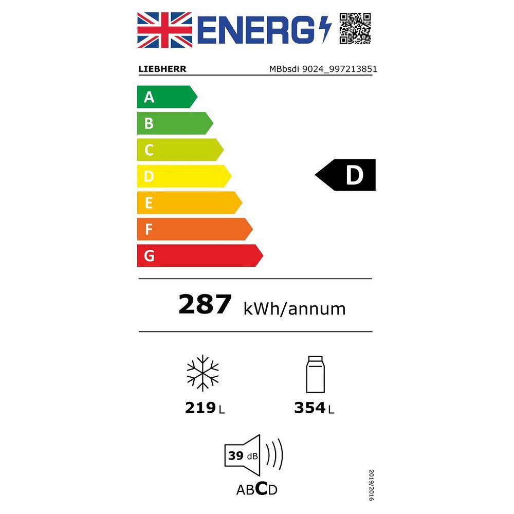 Liebherr Plus Four Door BioFresh Fridge Freezer With Ice Maker MBBSDI9024 – BLACK STEEL
