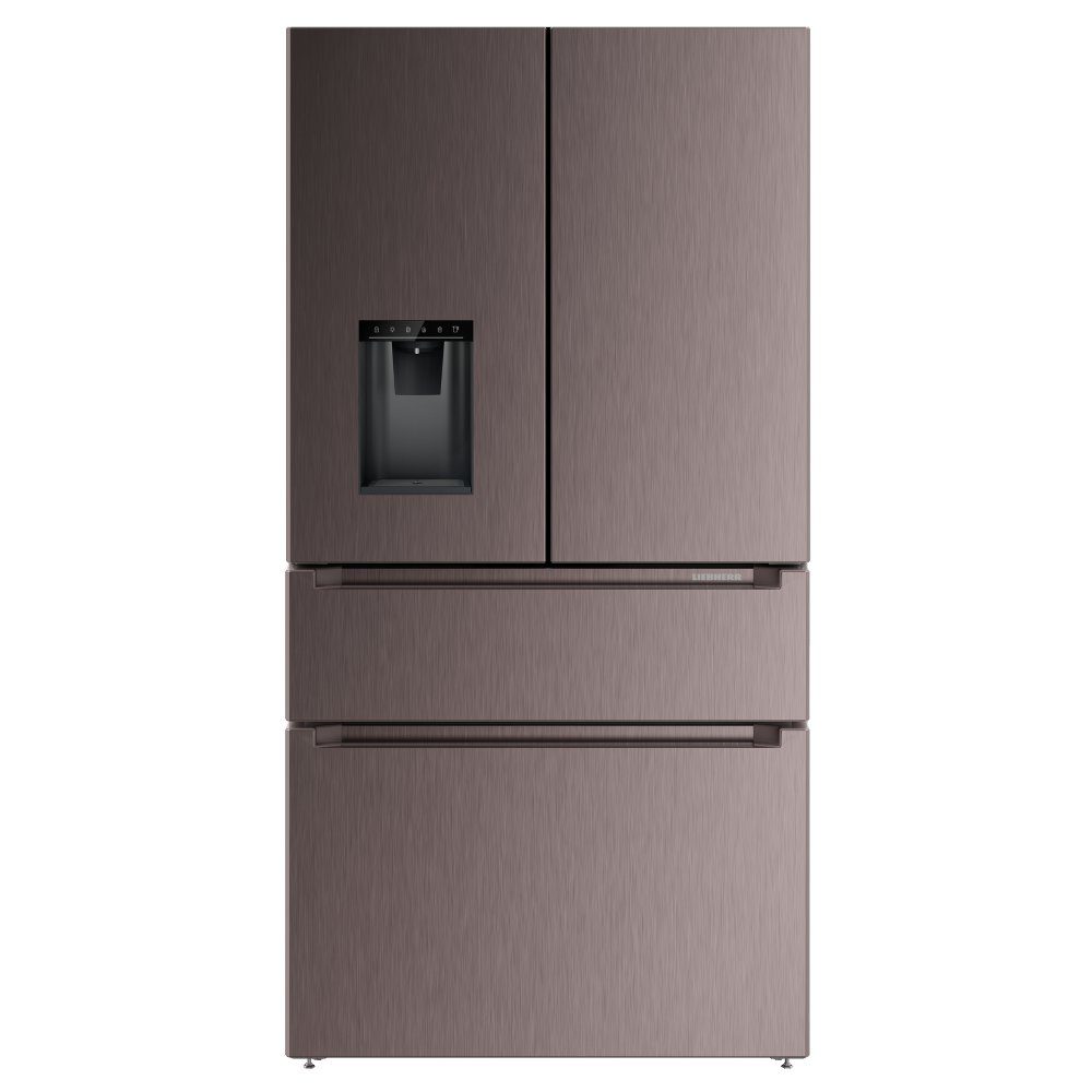 Liebherr Plus French Style BioFresh Fridge Freezer Ice & Water MBTSDI9528 – TERRA STEEL