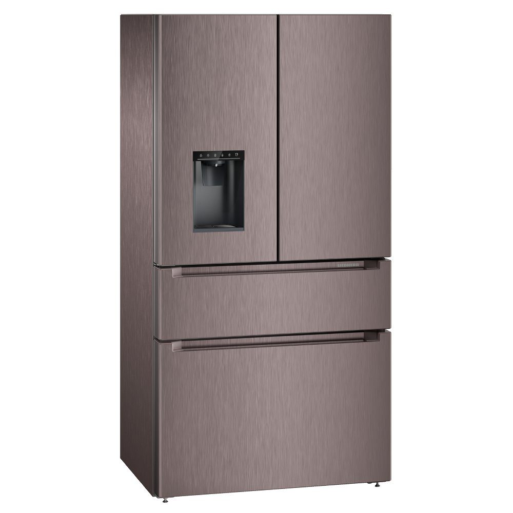 Liebherr Plus French Style BioFresh Fridge Freezer Ice & Water MBTSDI9528 – TERRA STEEL