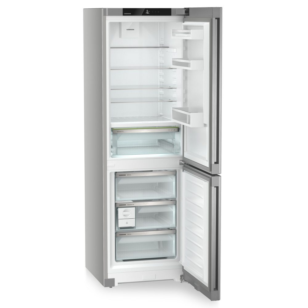 Liebherr 60cm Plus Biofresh Frost Free Fridge Freezer CBNSFC5223 – Silver