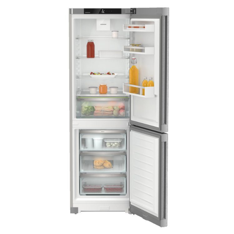 Liebherr 60cm Frost Free Fridge Freezer CNSDC5203 – Silver