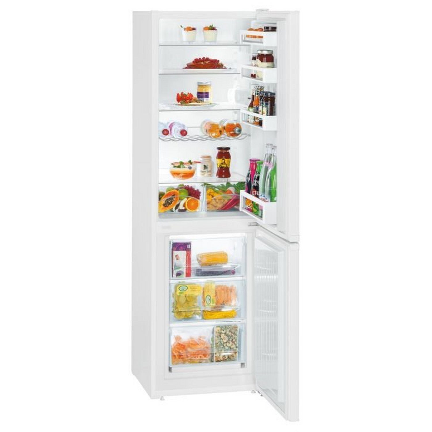 Liebherr 55cm SmartFrost Fridge Freezer CUE3331 – White