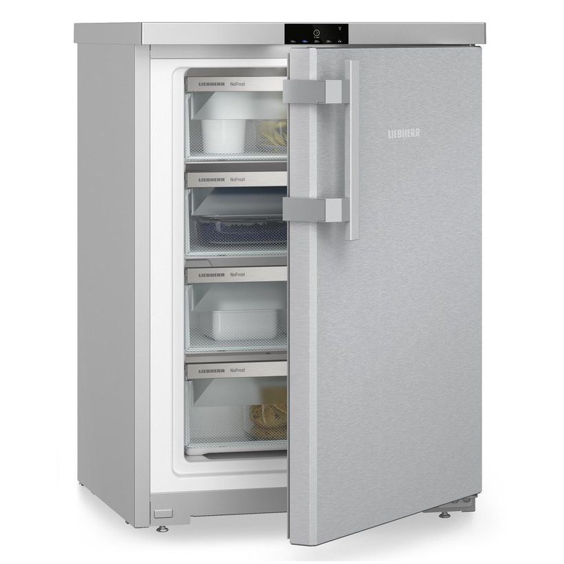 Liebherr 60cm Plus Freestanding Undercounter Frost Free Freezer FNSDDI1624 – Stainless Steel