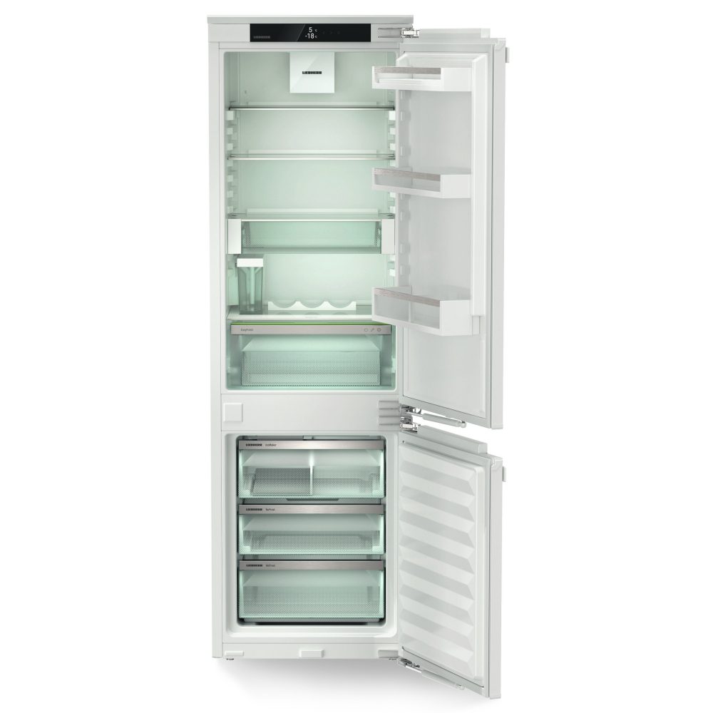 Liebherr 178cm Integrated 70/30 Frost Free Plus Fridge Freezer With Non Plumbed Icemaker ICNE5133