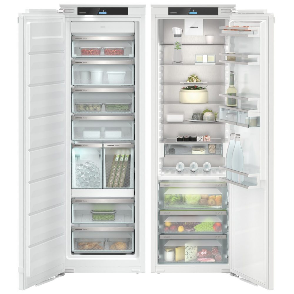Liebherr 120cm Prime BioFresh Integrated Side By Side Fridge Freezer With Icemaker IXRF5165
