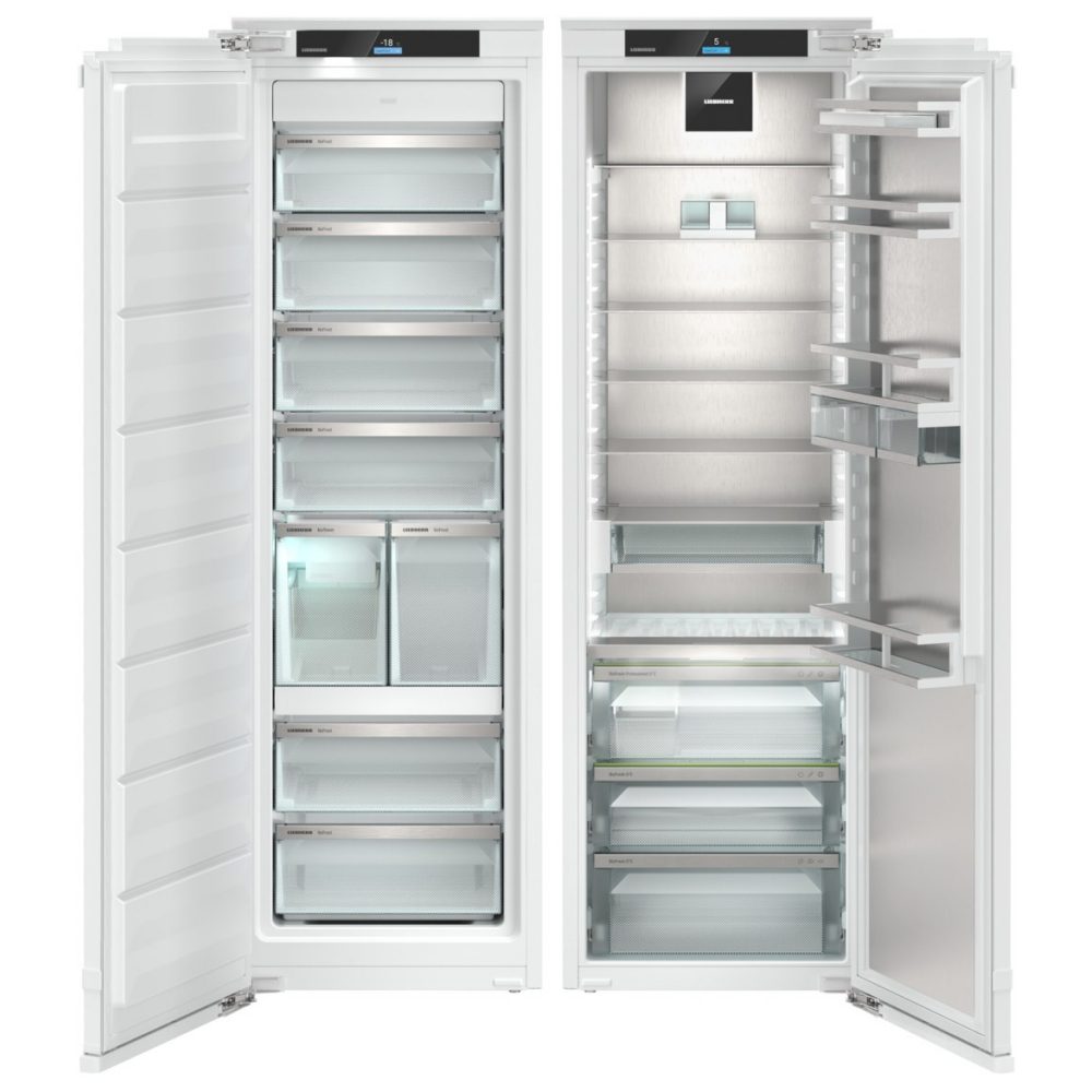 Liebherr 120cm Peak BioFresh Integrated Side By Side AutoDoor Fridge Freezer With Ice & Water IXRFA5175