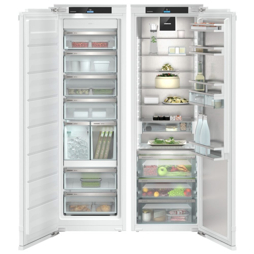 Liebherr 120cm Peak BioFresh Integrated Side By Side AutoDoor Fridge Freezer With Ice & Water IXRFA5175