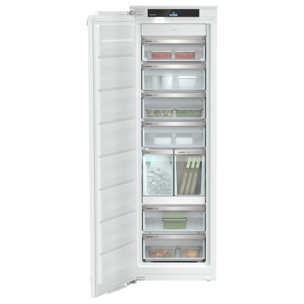 Liebherr 178cm Peak Integrated In Column Frost Free Freezer With Icemaker SIFNDI5188