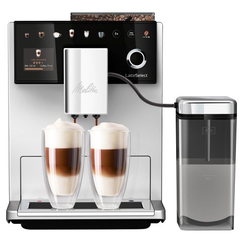 Melitta Silver Latte Select Freestanding Coffee Machine 6781937 – Silver