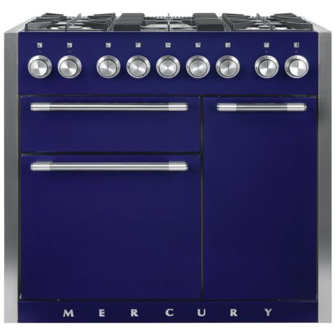 Mercury 100cm Dual Fuel Range Cooker MCY1000DFBB/ – Blueberry