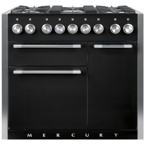 Mercury 100cm Dual Fuel Range Cooker MCY1000DFLQ/ – Liquorice