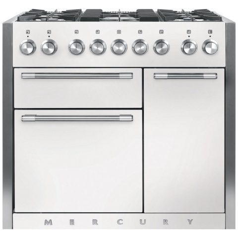 Mercury 100cm Dual Fuel Range Cooker MCY1000DFSD/ – Snowdrop