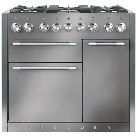 Mercury 100cm Dual Fuel Range Cooker MCY1000DFSS/ – Stainless Steel