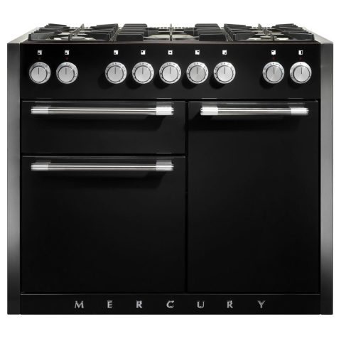 Mercury 1082mm Dual Fuel Range Cooker MCY1082DFAB/ – Black