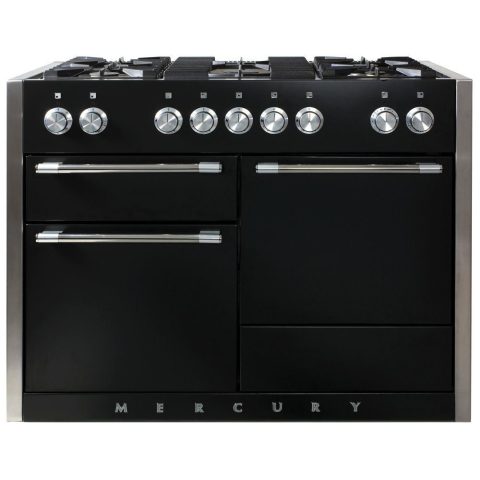 Mercury  92940 120cm Dual Fuel Range Cooker MCY1200DFLQ/ – Liquorice