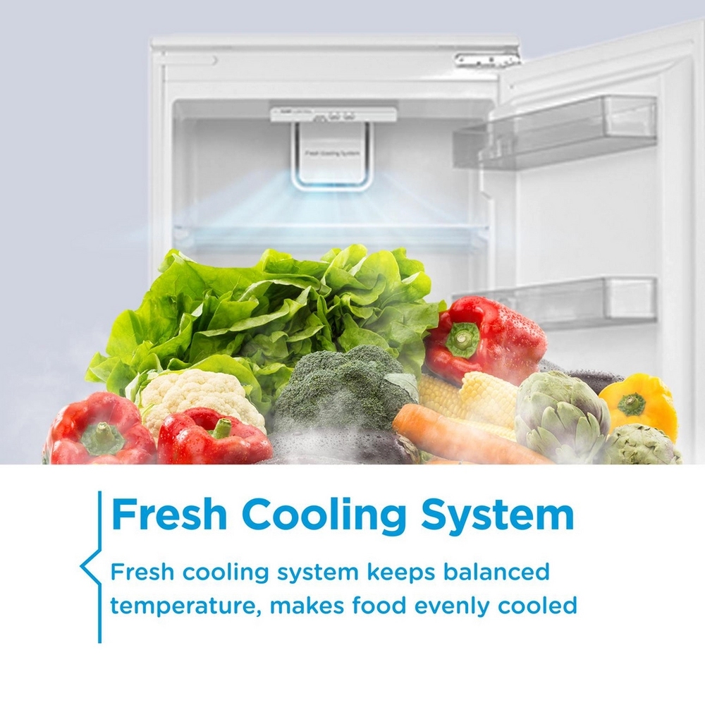 Midea 178cm Integrated 70/30 Fridge Freezer MDRE379FGE01D