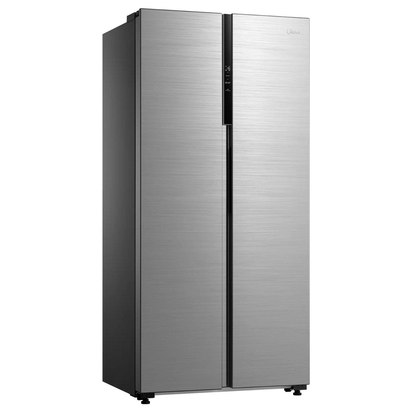Midea 83.5cm Total No Frost Side By Side American Style Fridge Freezer MDRS619FIE46 - Stainless Steel