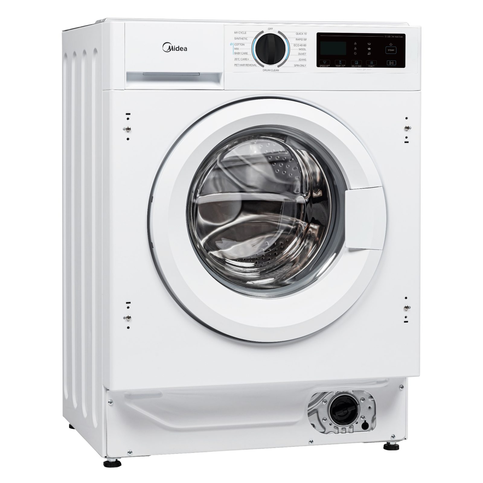 Midea 9kg Integrated Washing Machine 1400rpm MFA06W90BA/W-UK