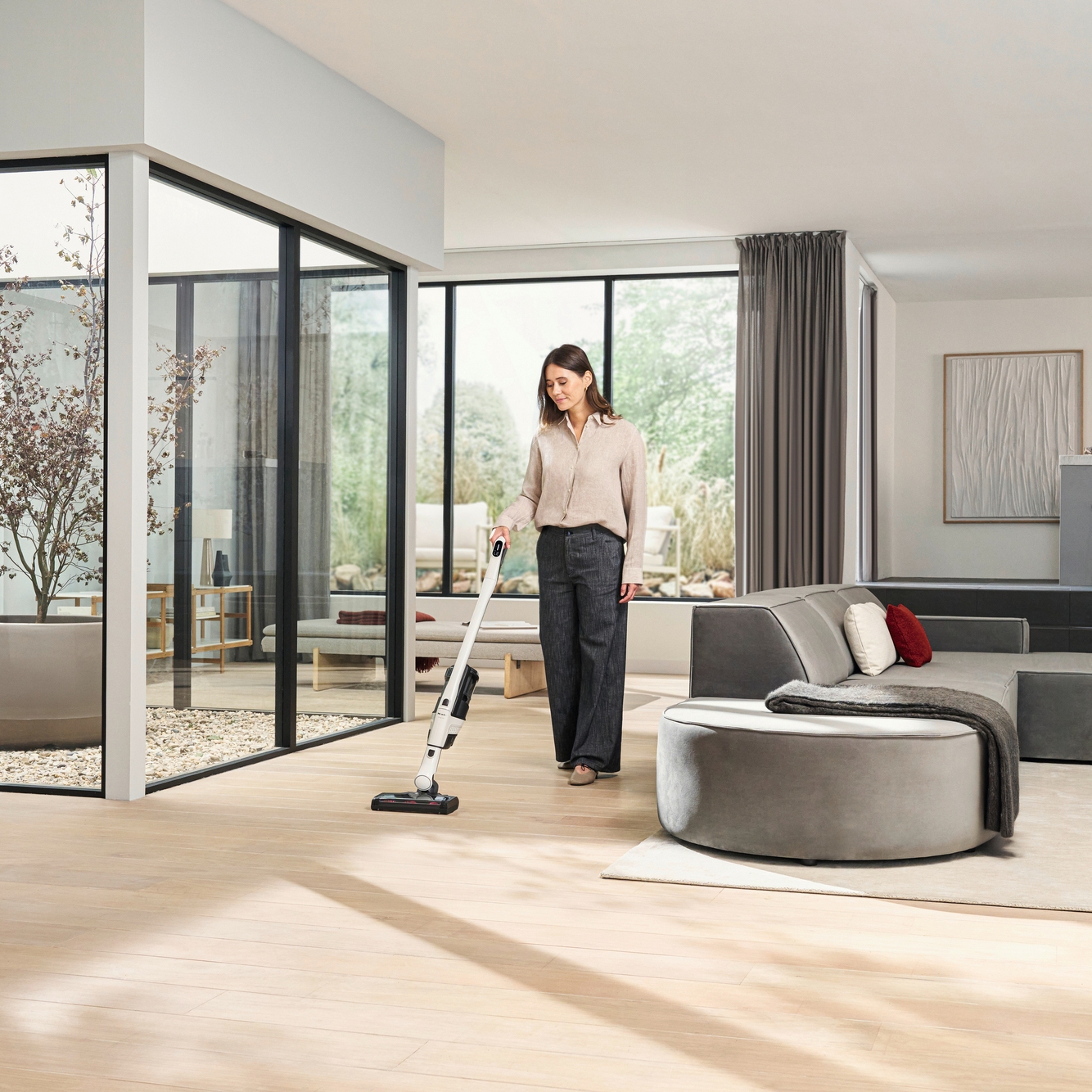 Miele Cordless Stick Vacuum Cleaner Triflex HX3 White – Brilliant White