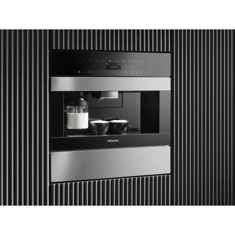Miele Fully Automatic Built In Coffee Machine CVA7440 – Stainless Steel