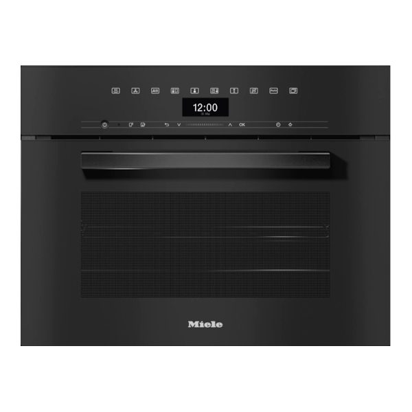 Miele VitroLine Compact Steam Combination Oven DGC7440HCPROOBSW – BLACK