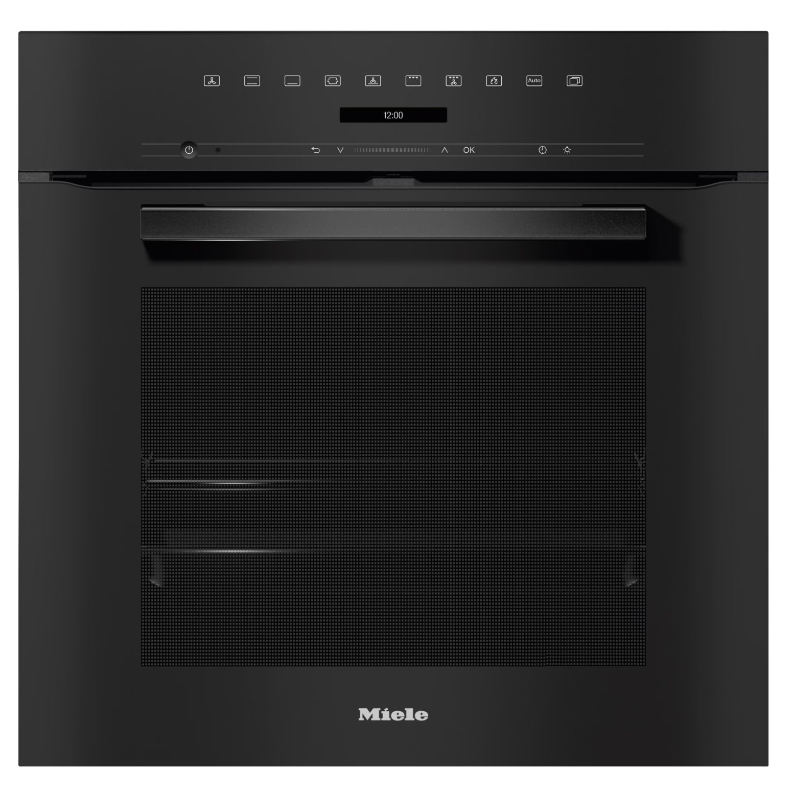 Miele VitroLine Pyrolytic Built In Single Oven H7260BPOBBL – Black