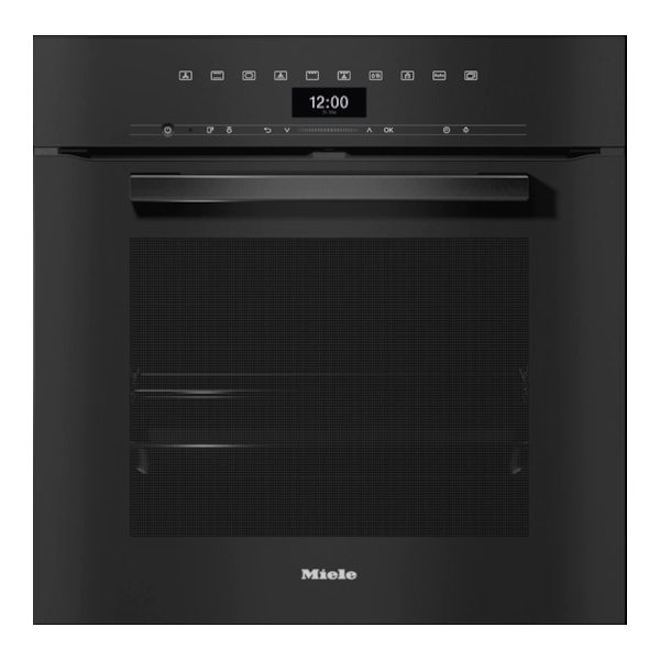 Miele VitroLine Pyrolytic Built In Single Oven H7464BPOBBL – Black