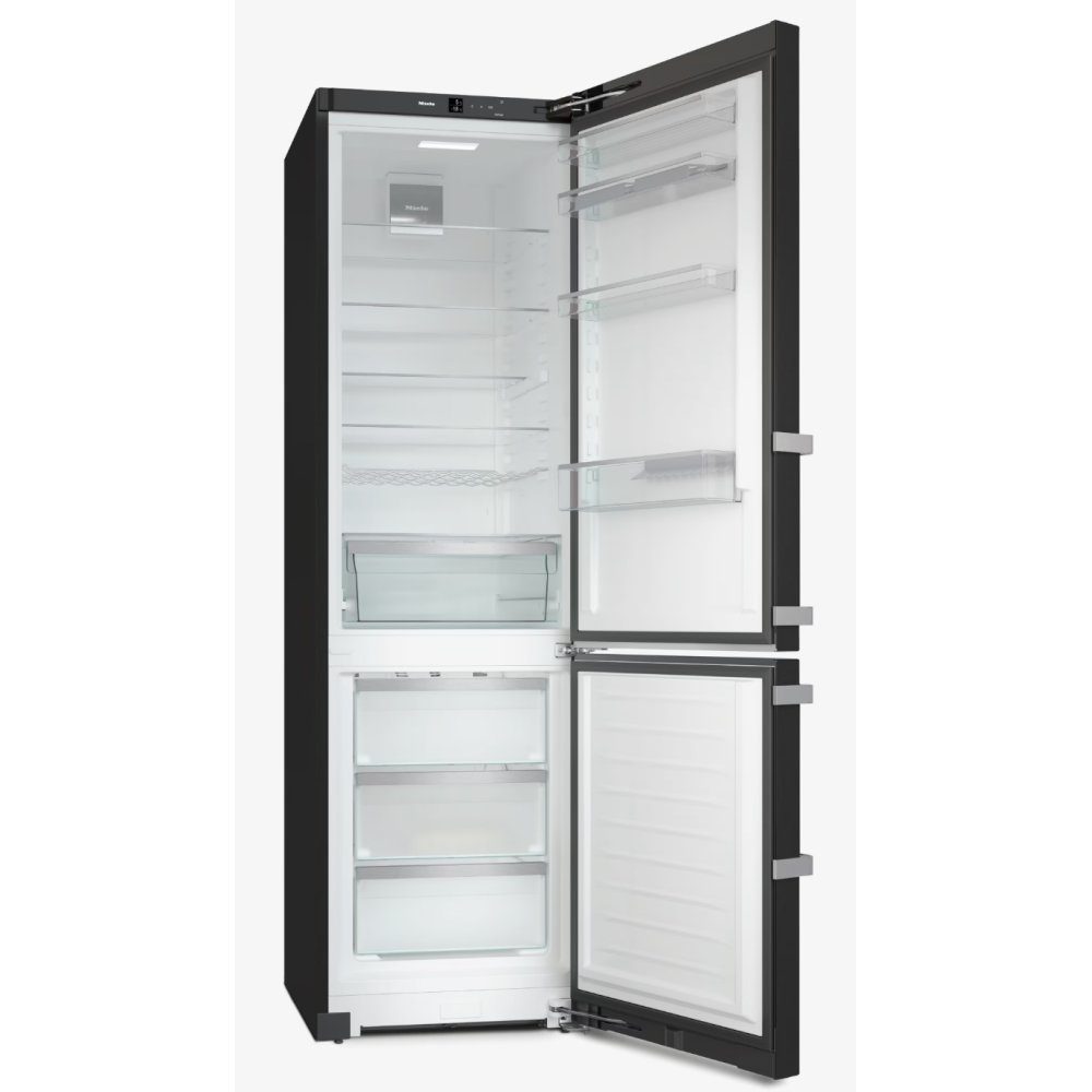 Miele 60cm Frost Free Fridge Freezer KFN4795ADBST – Black Steel