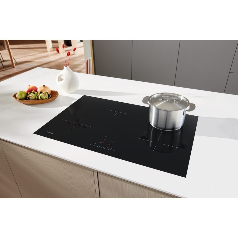 Miele 80cm 4 Zone Induction Hob KM7373FL – Black