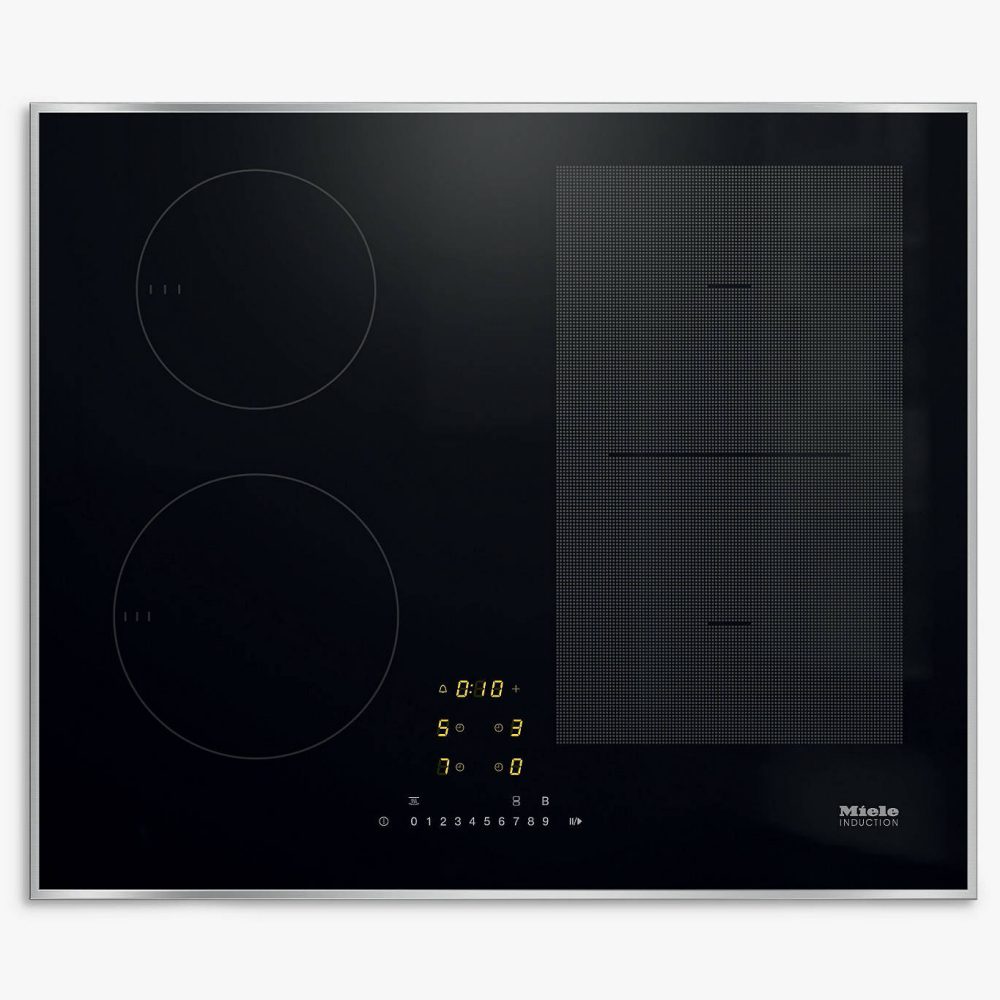 Miele 62cm 4 Zone PowerFlex Induction Hob KM7464FR – Stainless Steel