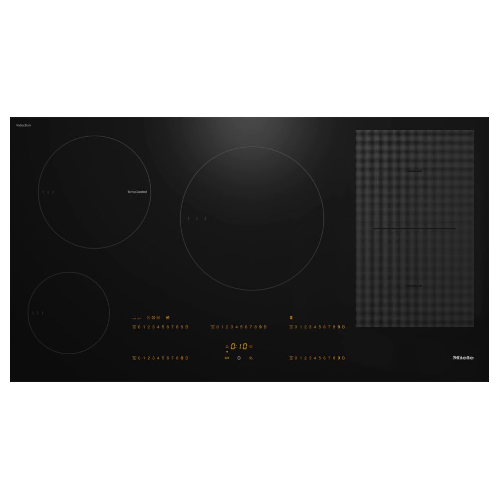 Miele 93cm Five Zone PowerFlex Induction Hob KM7629FX – Black