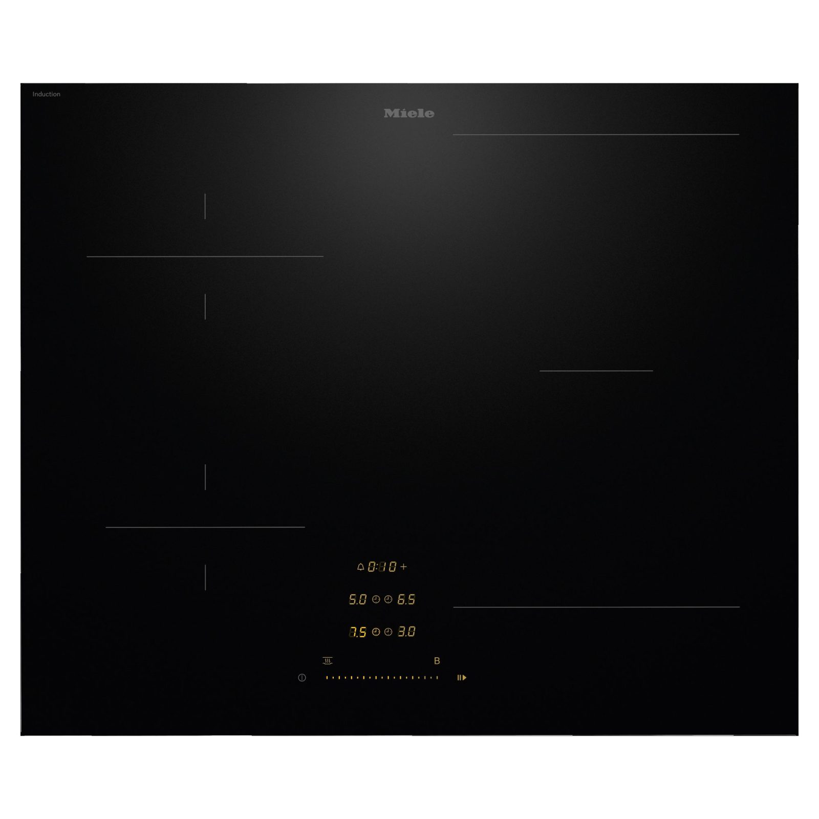 Miele 62cm Four Zone PowerFlex Induction Hob KM8462 FL – Black