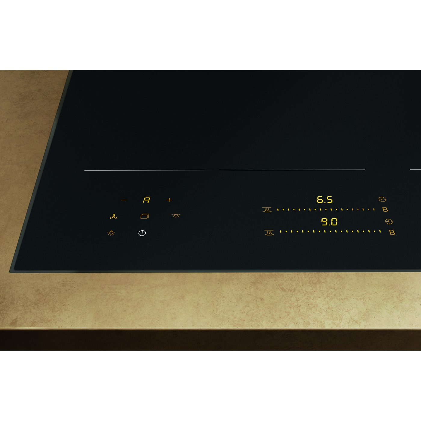 Miele 94cm Six Zone Flex Induction Hob KM8595-2 FL – Black