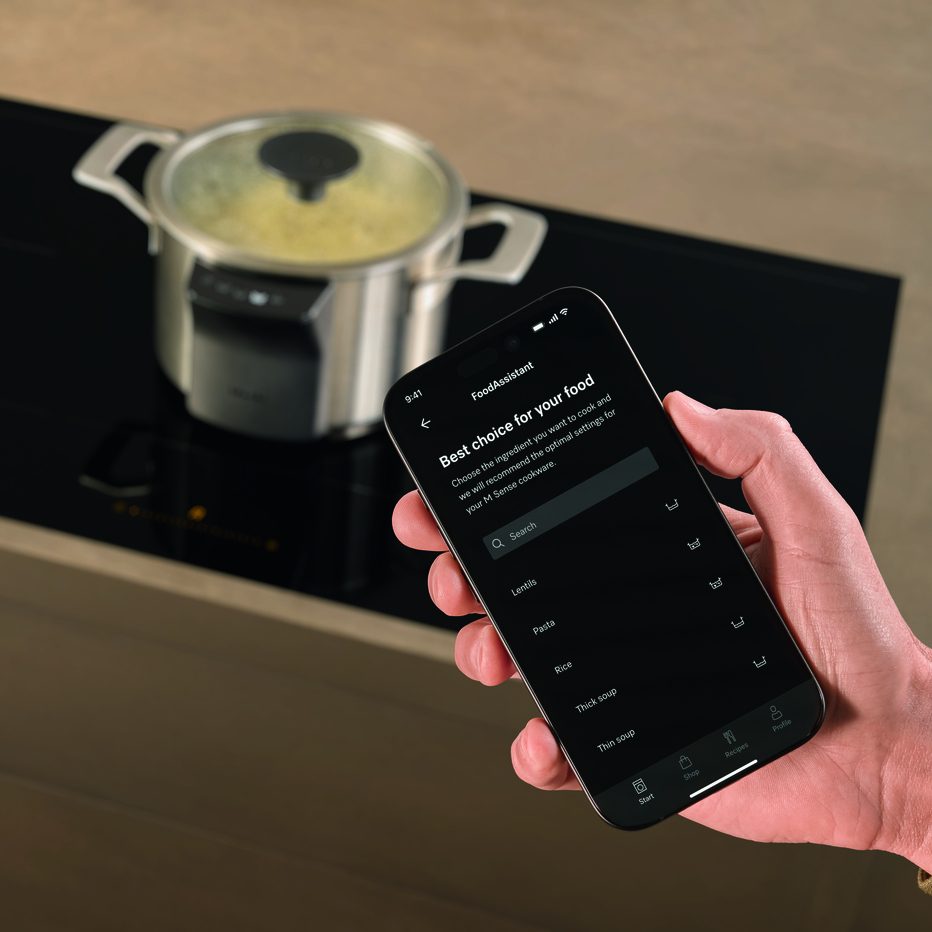 Miele 94cm Six Zone Flex Induction Hob KM8595-2 FL – Black