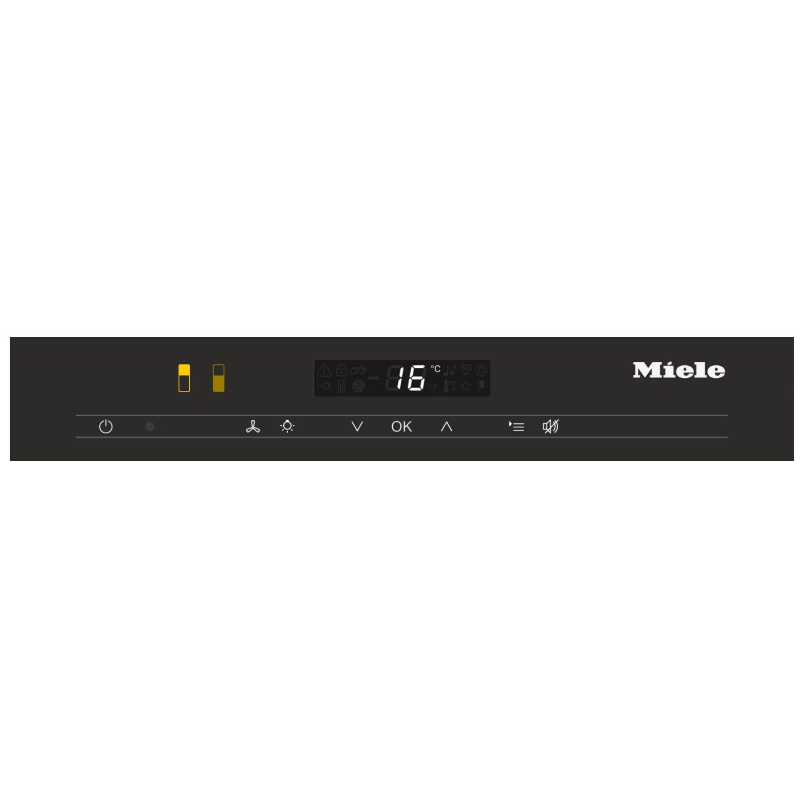 Miele Integrated 178cm Dual Zone Wine Cabinet KWT6722IS-1