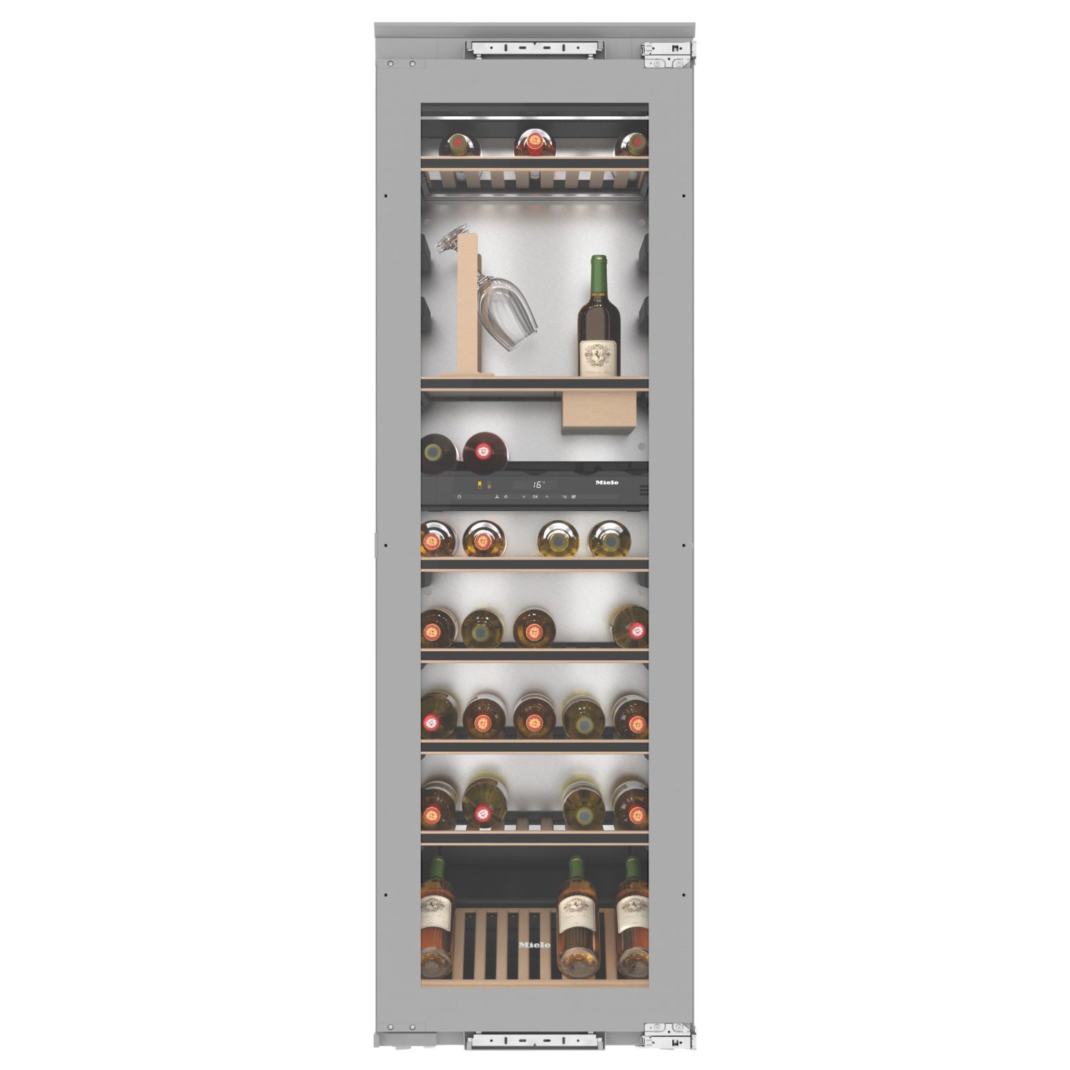 Miele Integrated 178cm Dual Zone Wine Cabinet KWT6722IS-1