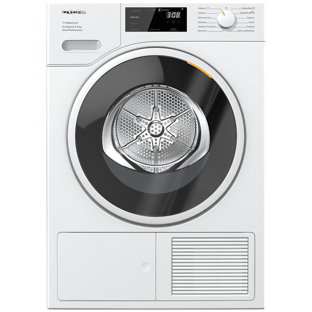 Miele 8kg Heat Pump Condenser Tumble Dryer TSF763WP – White