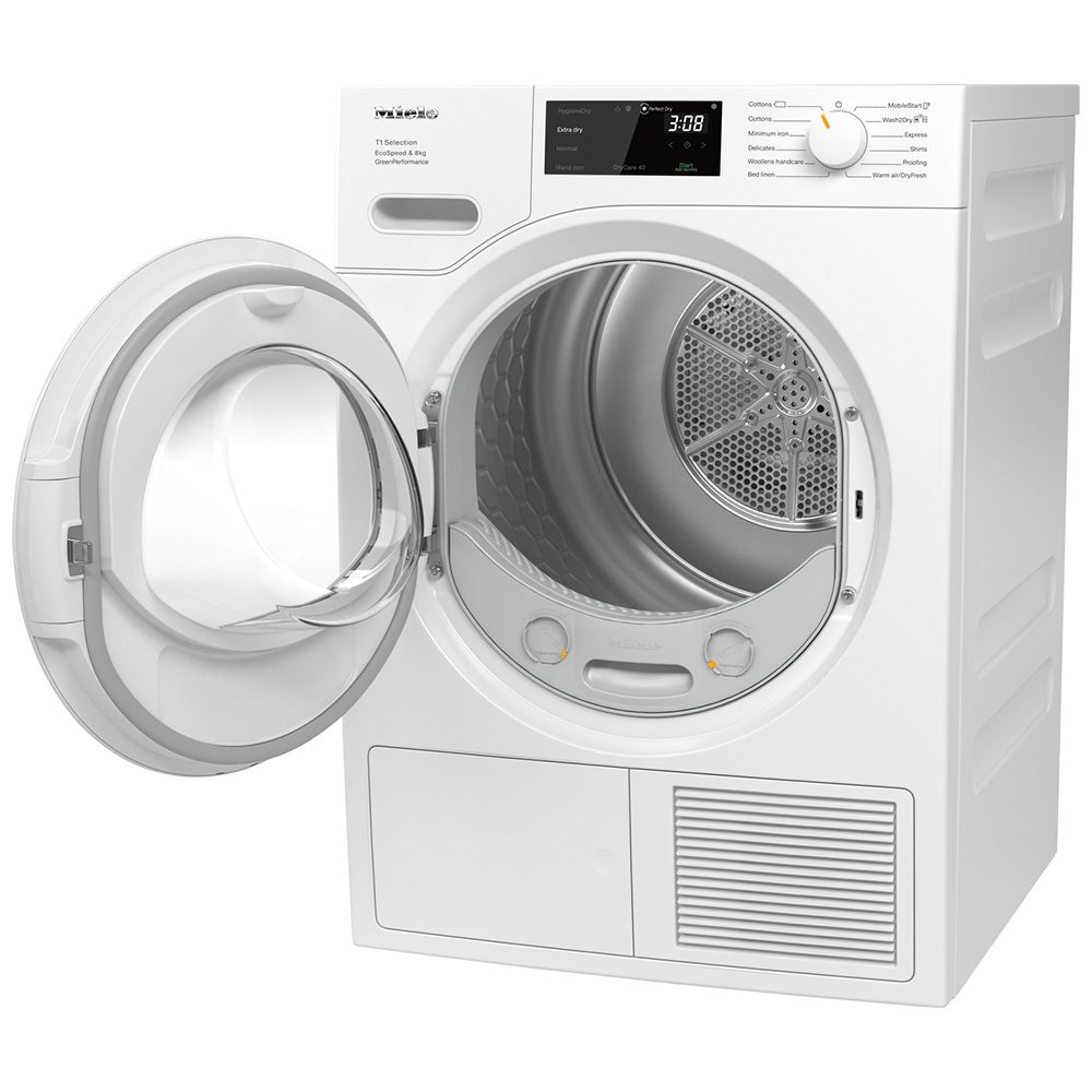 Miele 8kg Heat Pump Condenser Tumble Dryer TSF763WP – White