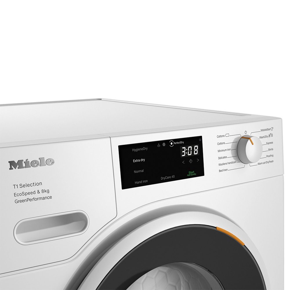 Miele 8kg Heat Pump Condenser Tumble Dryer TSF763WP – White