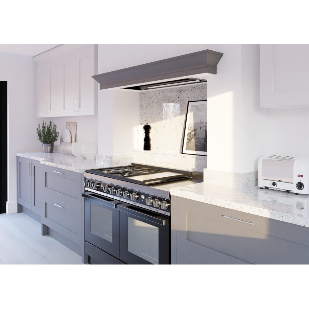 Miro Ethos Pro 86cm Canopy Hood 275770 Stainless Steel