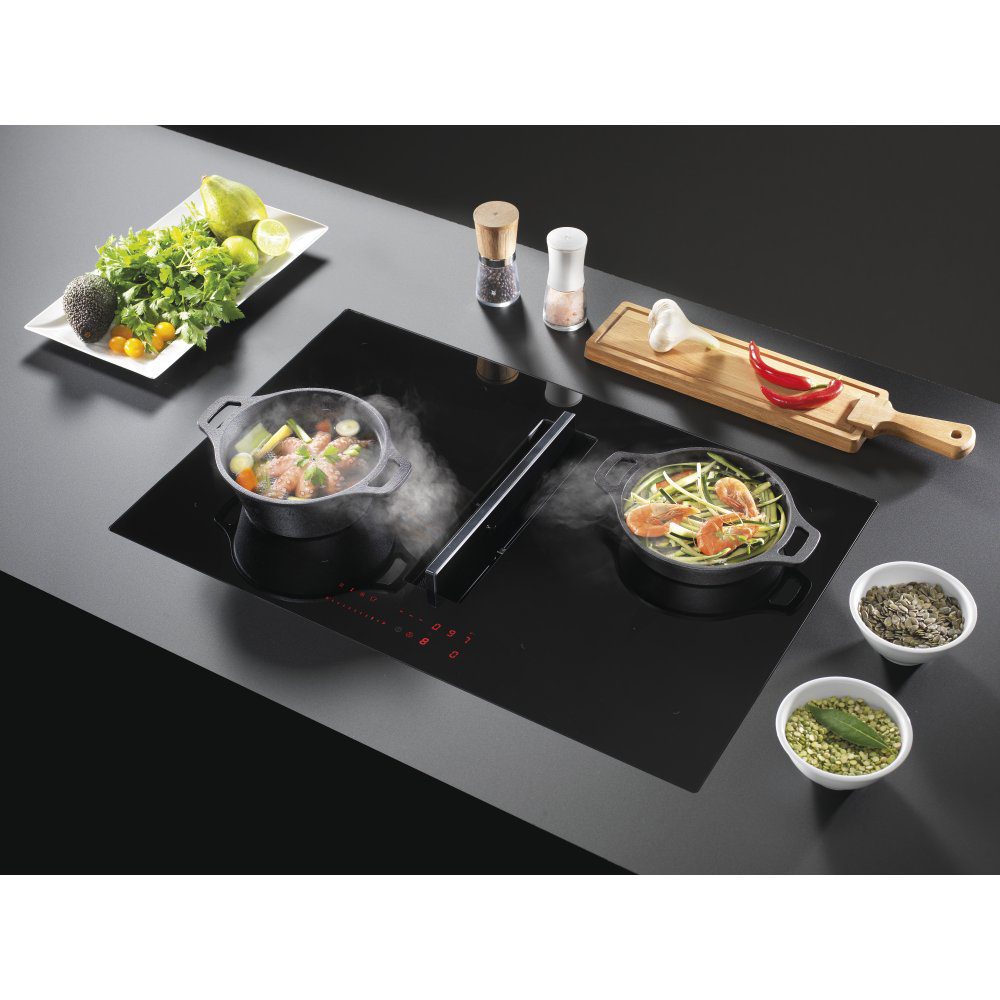 Miro SPECTRE 800 80cm Air Venting Hob 401010 Black