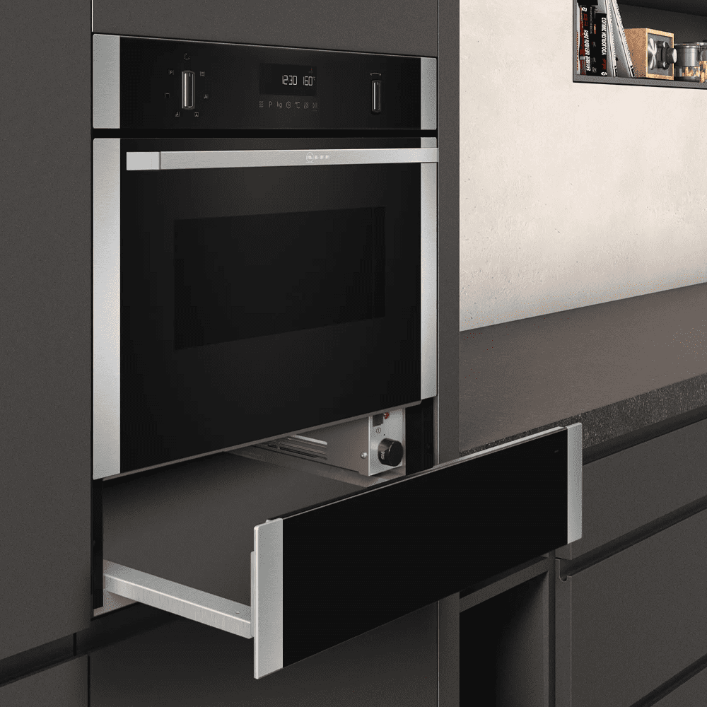 Neff 14cm N50 Push Pull Warming Drawer N1AHA01N0B – Stainless Steel