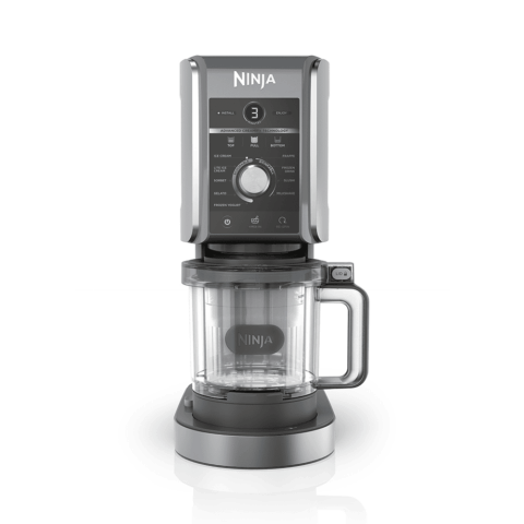 Ninja  Creami Deluxe 10-in-1 Ice Cream and Frozen Drink Maker NC501UK – Silver