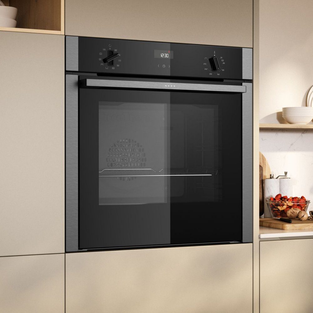 Neff N50 CircoTherm Single Oven SlideAway Door B3ACE4AN3B – Stainless Steel