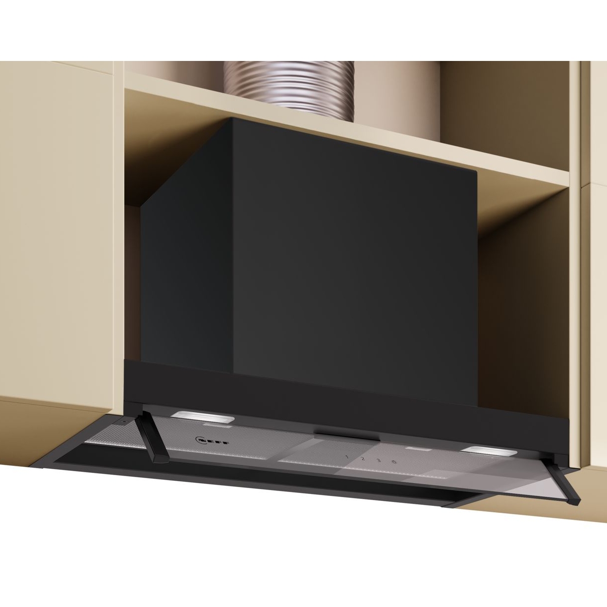 Neff N50 60cm Canopy Hood D65XCC2S0B – Black