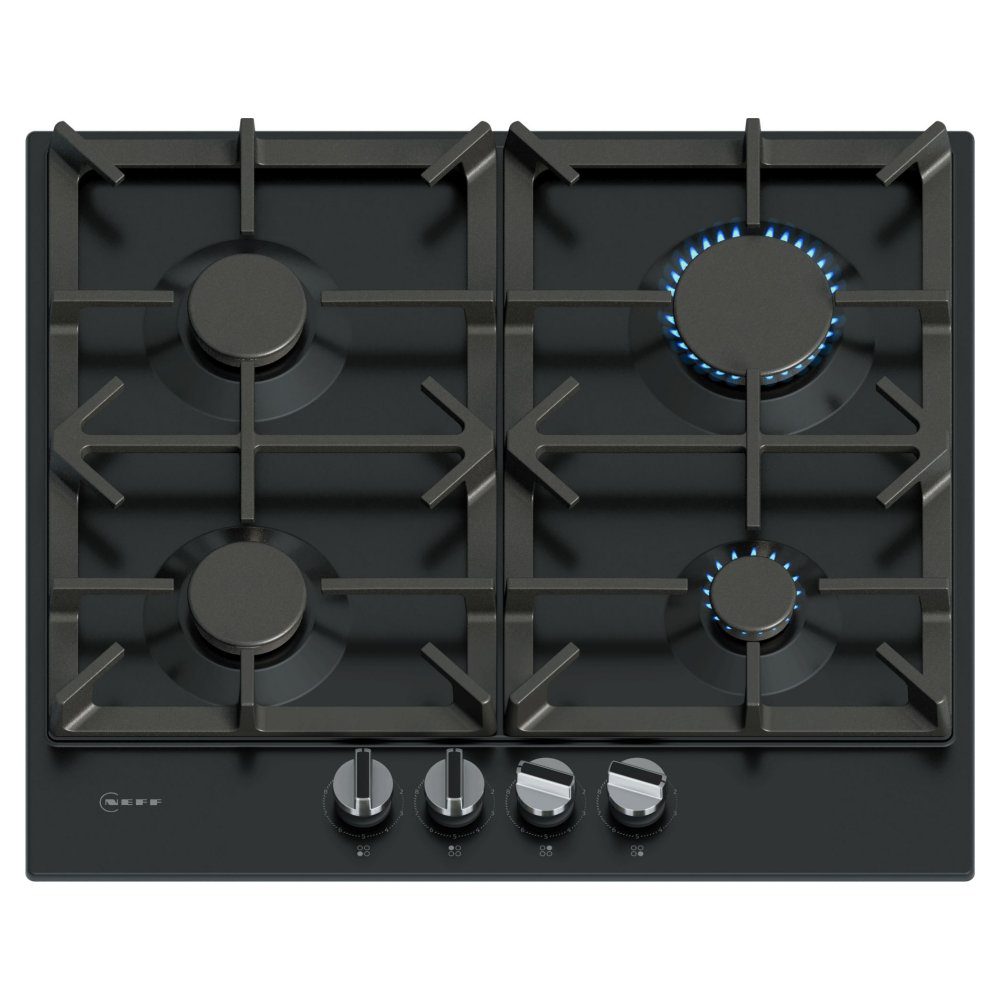 Neff 60cm N70 4 Burner Gas Hob T26CIP8S0 – Black
