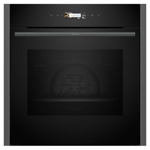 Neff  N70 Pyrolytic Multifunction Single Oven B24CR71G0B – Graphite