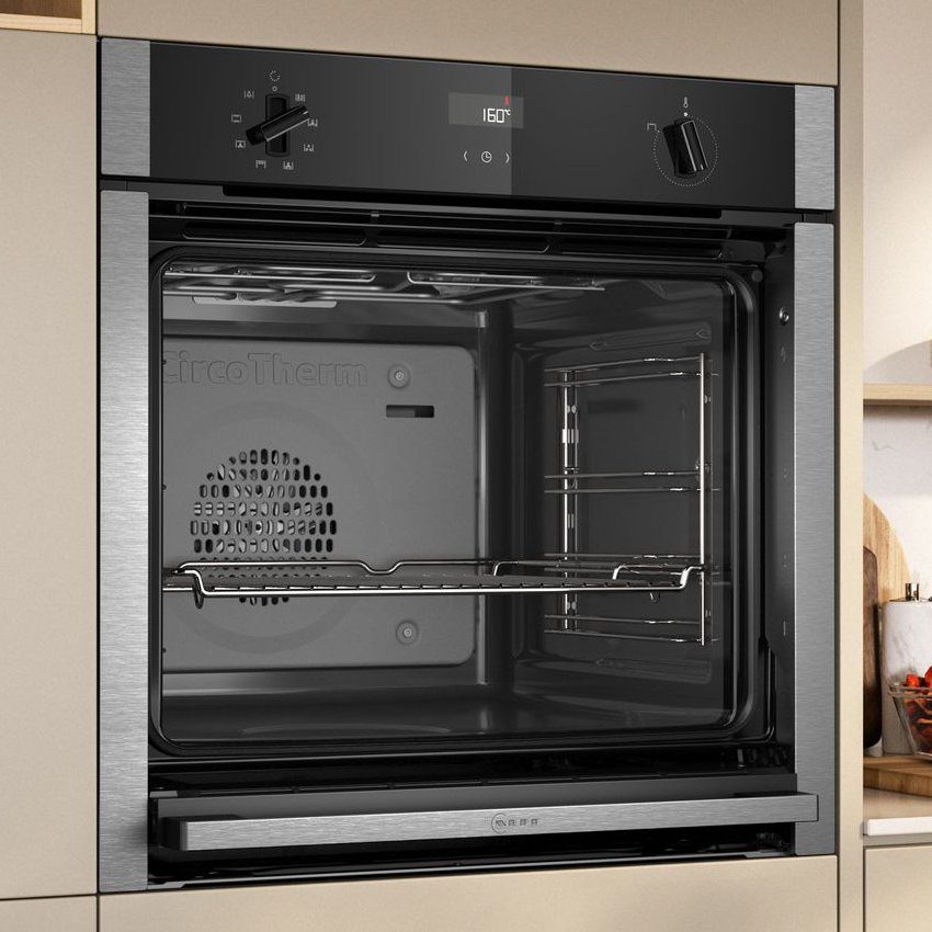 Neff N50 Slide & Hide Multifunction Single Oven B4ACF1AN3B – Stainless Steel